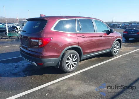 2021 Honda Pilot Awd Ex z USA, uszkodzony, nr VIN 5FNYF6H39MB093403